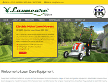 Tablet Screenshot of lawncare.co.in